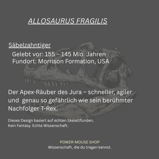 Paleo-Shirt Allosaurus