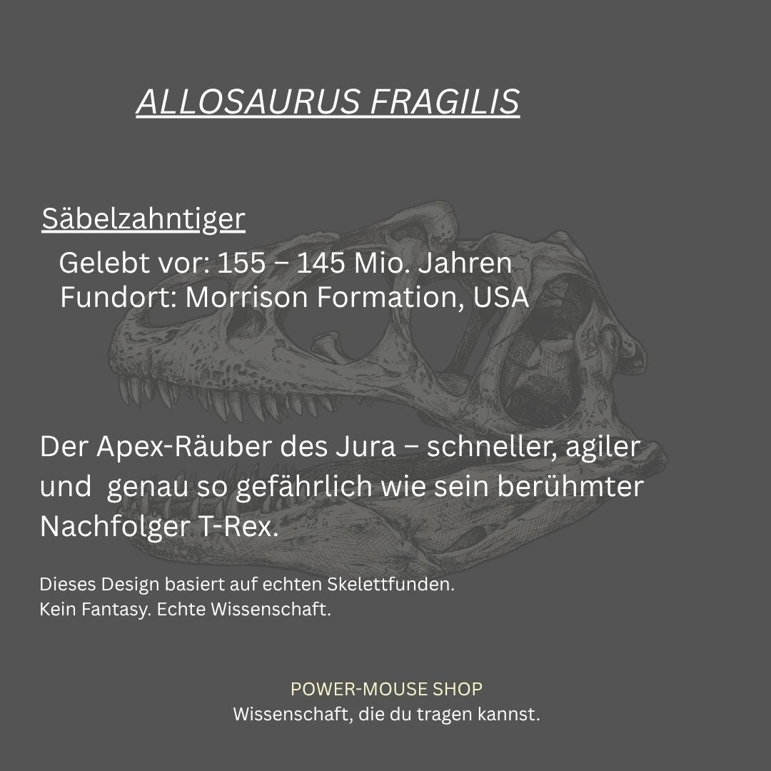 Paleo-Hoodie Allosaurus