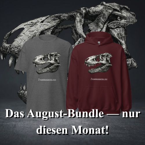 T-Rex Bundle August — Shirt & Hoodie